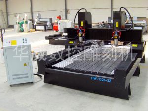 安庆岳西县双头立体多功能石材雕刻机HW-1325-2Z